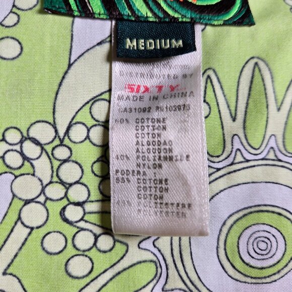 Y2K Miss Sixty Beige Trench Coat Size M Belted mid Length Jacket Double Breasted - Picture 12 of 12